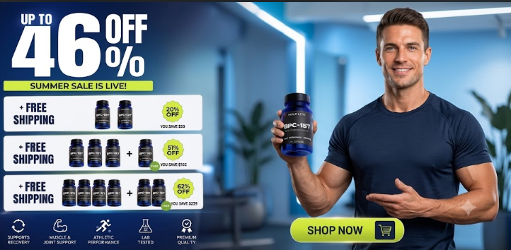 Body Protection Compound BPC Capsules bundle pricing with 20%, 51% and 62% off deals